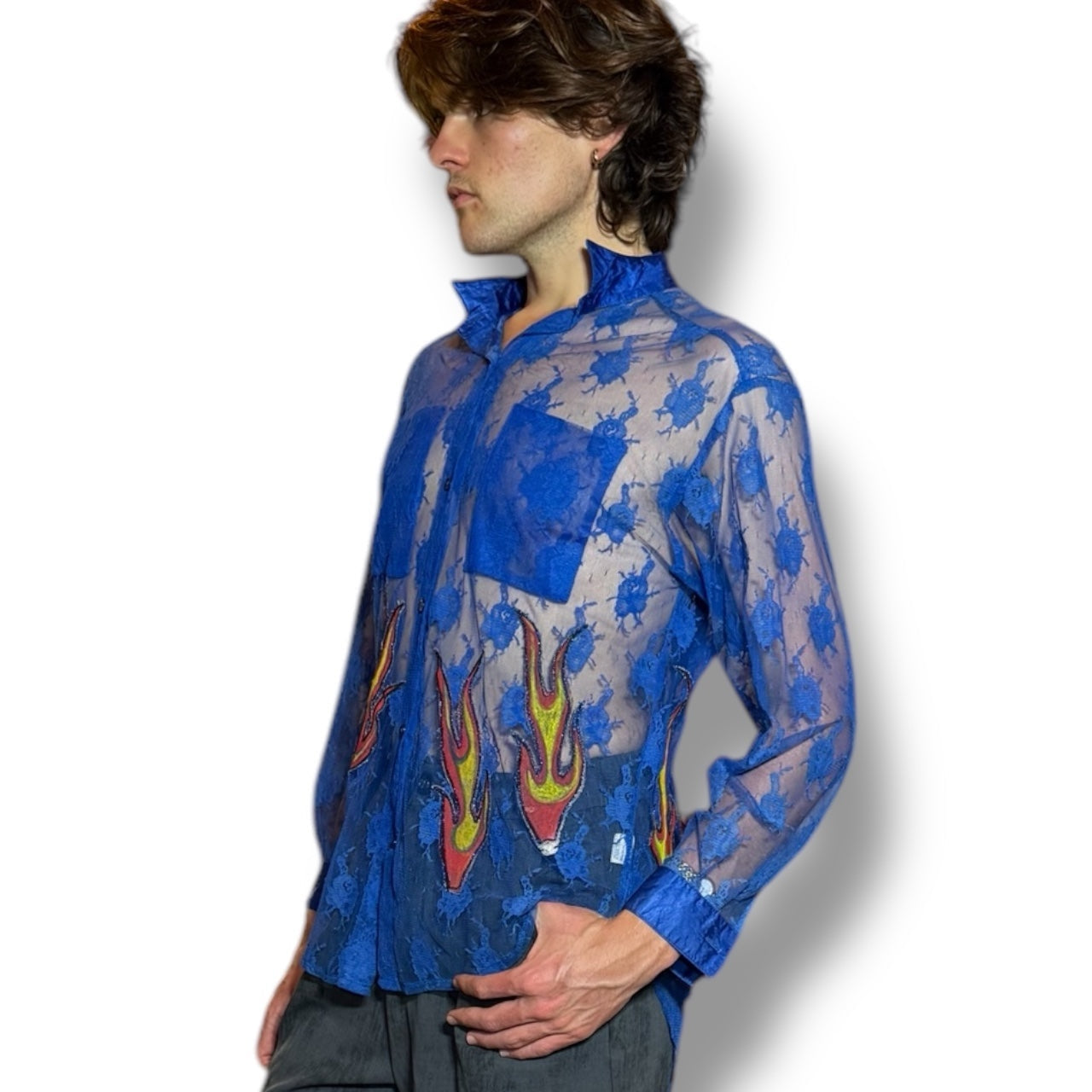 blue flame