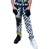 checkered queens suit