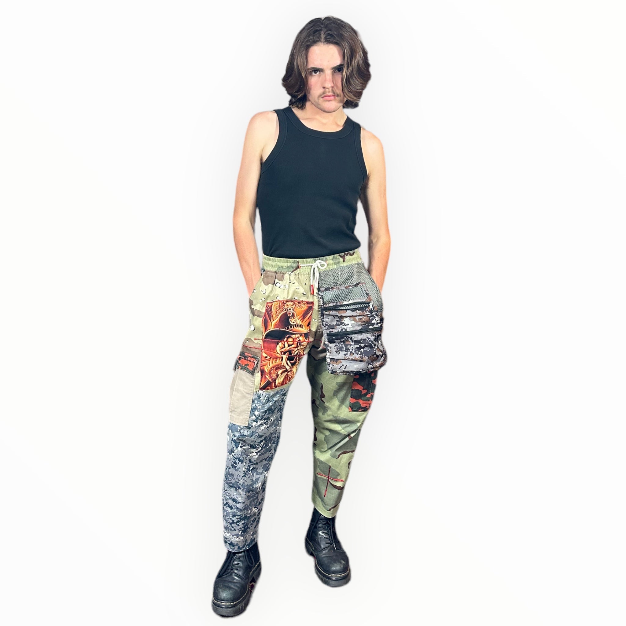 camouflaged