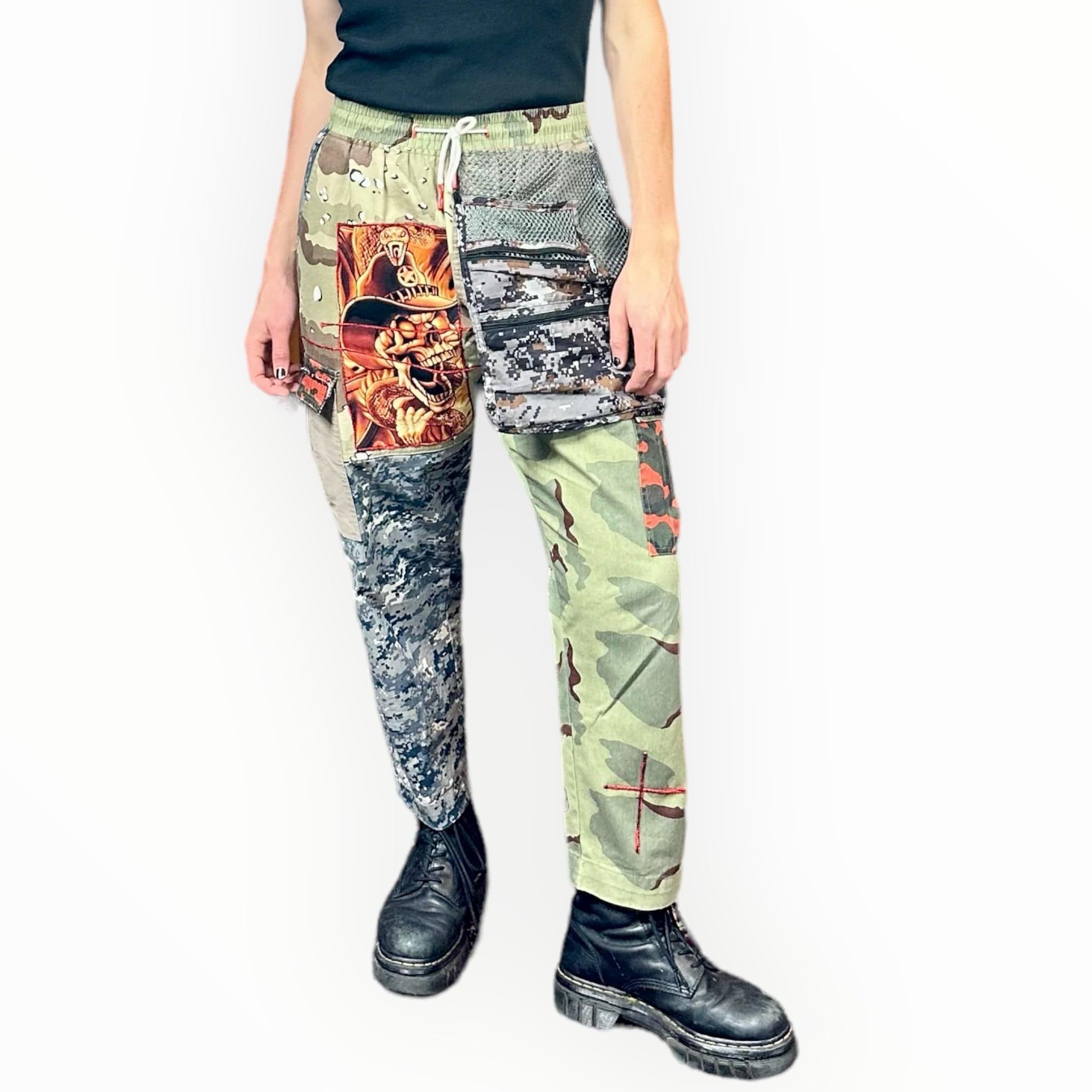camouflaged