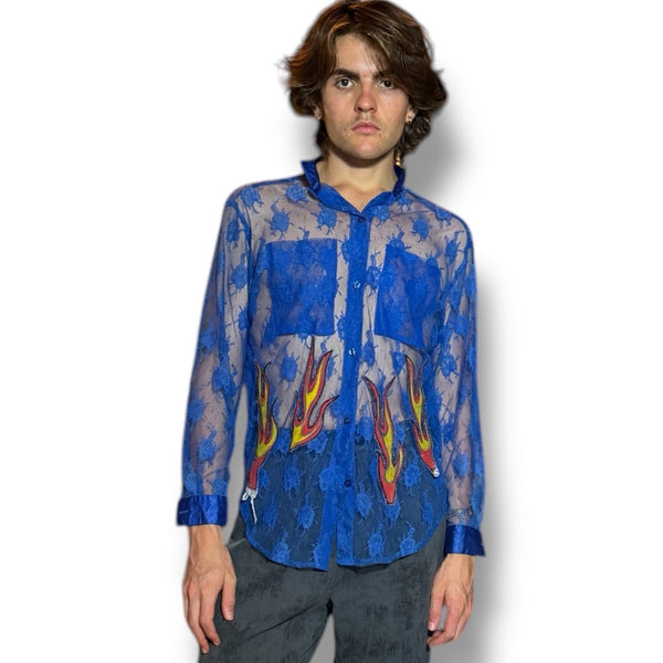 blue flame